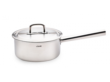 Casserole et marmite en acier inoxydable - avec couvercle en acier