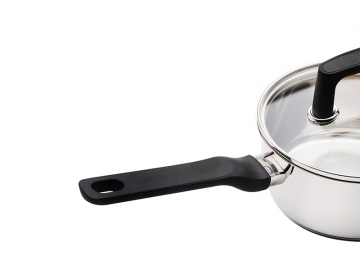 Casserole et marmite en acier inoxydable - avec poignée en Bakélite