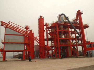 Centrale de recyclage de béton