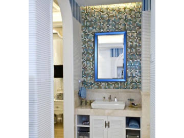 Miroir rectangulaire avec cadre