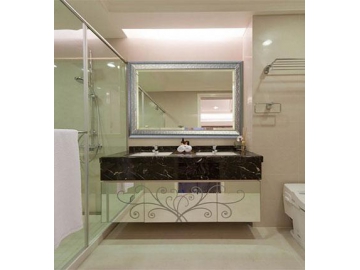 Miroir rectangulaire avec cadre