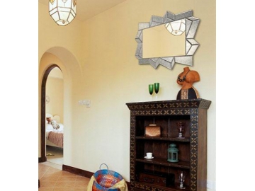 Miroir mural rectangulaire avec cadre MDF