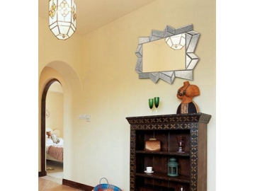 Miroir mural rectangulaire avec cadre MDF