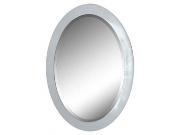 Miroir mural ovale avec cadre