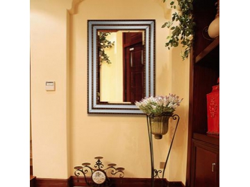 Miroir d’accent décoratif