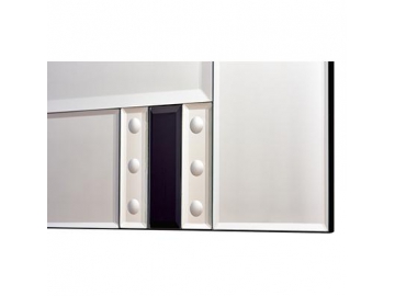 Miroir en verre avec cadre en fibre de verre