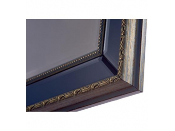 Miroir rectangulaire cadre en polystyrène