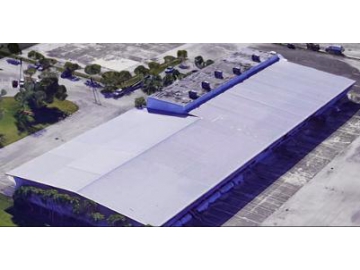 Chapiteau de réception, bâtiments modulaires