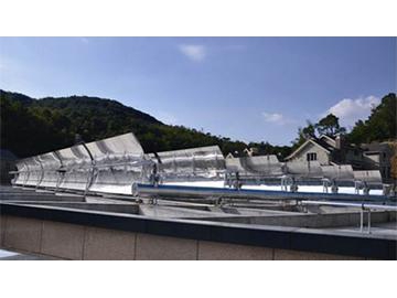 Chauffe-eau solaire pour l’Hôtel Sunhu à Ningbo
