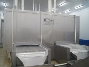 Système de surgélation des produits de crèmes glacées