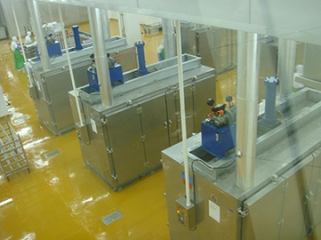 Système de surgélation des produits aquatiques