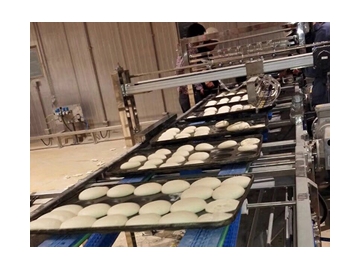 Ligne de transformation en boulangerie