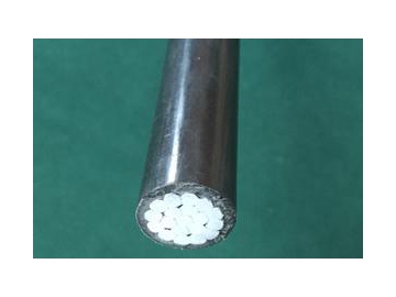 Fil de ligne couvert - Conducteur en aluminium