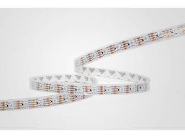 Ruban LED RGB blanc non étanche à changement de couleurs IP68