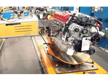 Ligne d'assemblage de moteur et transmission