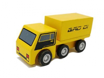 Voiture/Bus scolaire/Taxi/Véhicule de police en bois