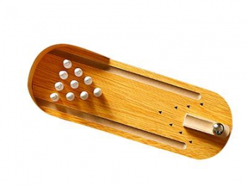 Mini bowling en bois