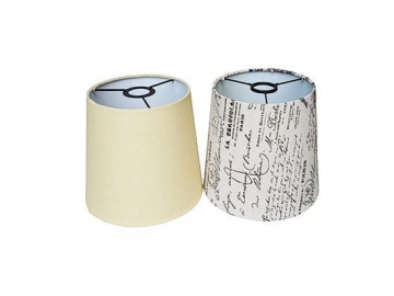 Abat-jour contrecollé cylindrique, Or ou blanc avec motif Modèle Numéro:DJL0495