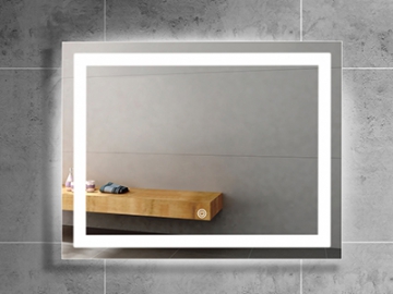 Miroir lumineux LED rectangulaire sans cadre DF39
