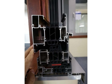Fenêtre aluminium, avec rupture de pont thermique ES 78
