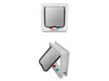 Chatière, Chatière Staywell, Porte Staywell, Porte en aluminium pour animaux de compagnie, Porte pour animaux en aluminium