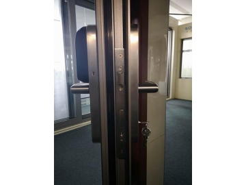 Porte battante, avec lecteur d'empreintes digitales ES61