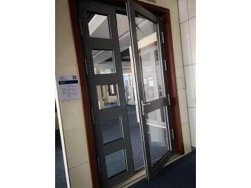 Porte d'entrée 2 vantaux inégaux ES61