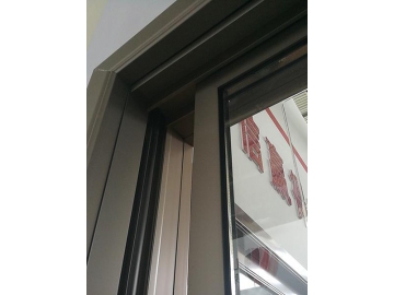 Porte coulissante aluminium QT08
