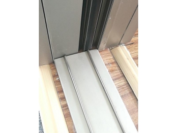 Porte coulissante aluminium QT08