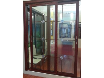 Porte coulissante aluminium QT09