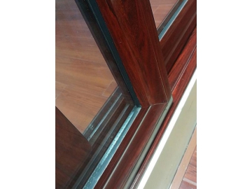 Porte coulissante aluminium QT09