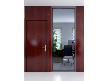 Cloison bois-aluminium