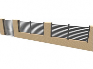 Système de garde-corps aluminium