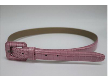 Ceinture en cuir estampé