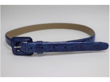 Ceinture en cuir estampé