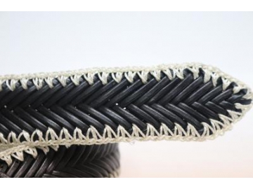 Ceinture en cuir tressé à la main, Ceinture tissée