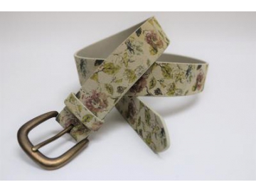 Ceinture en cuir suède