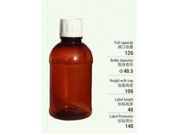 Bouteille PET 100mL