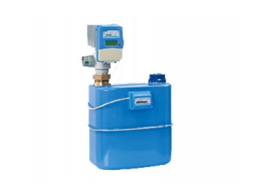 Compteur gaz communicant, avec soupape externe