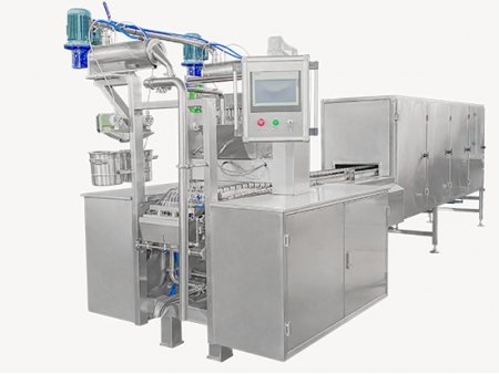 Ligne de dépôt de bonbons gommeux / Ligne de production de bonbons gommeux, GD150Q