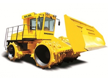 Rouleau compresseur, vibrant à double tambour - Rouleau vibrant à double tambour GYL203