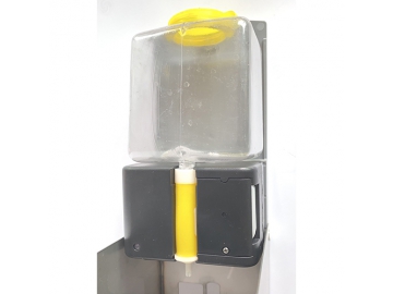 Distributeur de savon mural 500ML, désinfectant sans contact en acier inoxydable