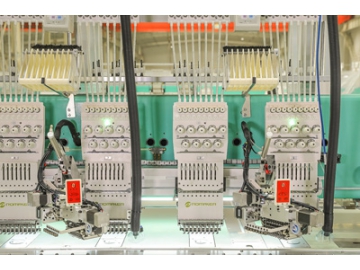 Machine à broder multitêtes plates série HP