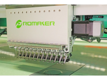 Machine à broder multitêtes plates série HM