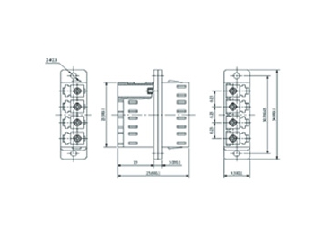 Adaptateur LC, Adaptateur fibre optique LC Simplex/ Duplex