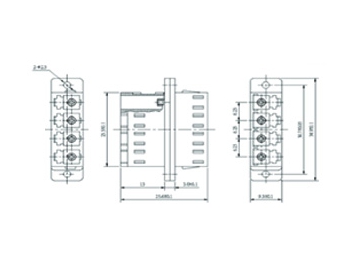 Adaptateur LC, Adaptateur fibre optique LC Simplex/ Duplex