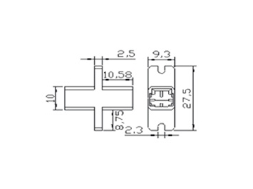 Adaptateur fibre optique MTRJ