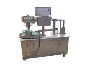 Machine de remplissage et de bouchage de sucette gélifiée/glace automatique