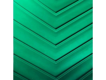 Bande transporteuse PVC à chevron