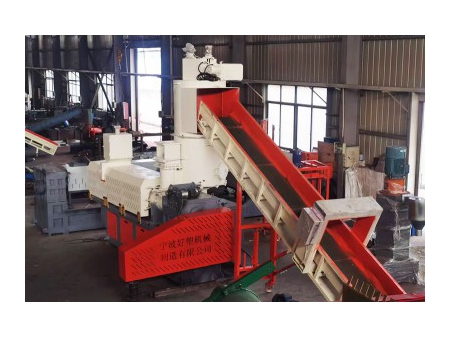 Ligne de granulation plastique avec compacteur